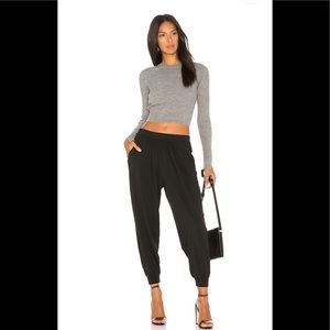 BOBI Jersey Jogger in Black